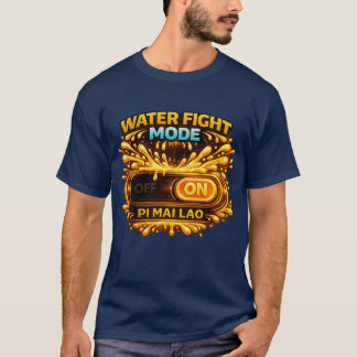 Vattenstridsläge PÅ – Pi Mai Lao-festivalen Gaming T Shirt