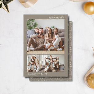 Vattentabell för julfotopassage julkort