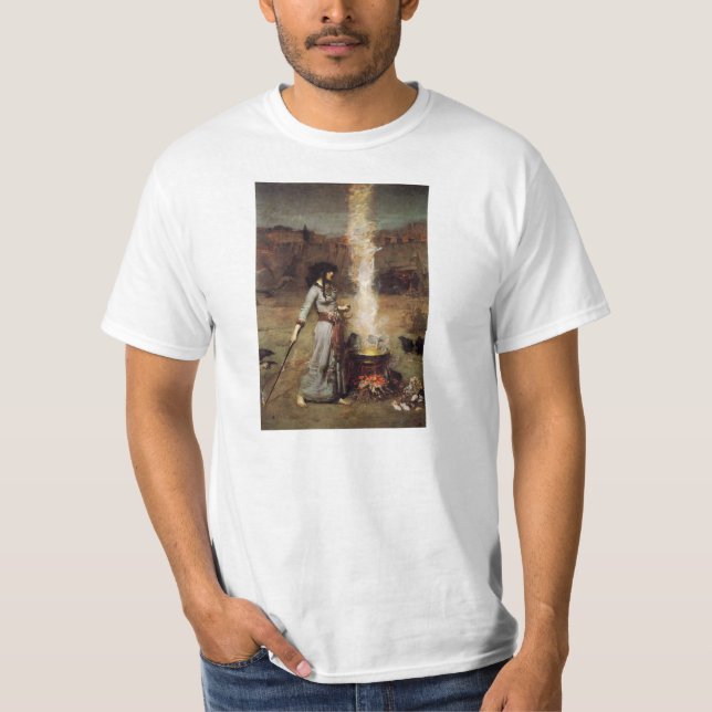 Vattentäkt med magisk cirkel T-shirt (Framsida)