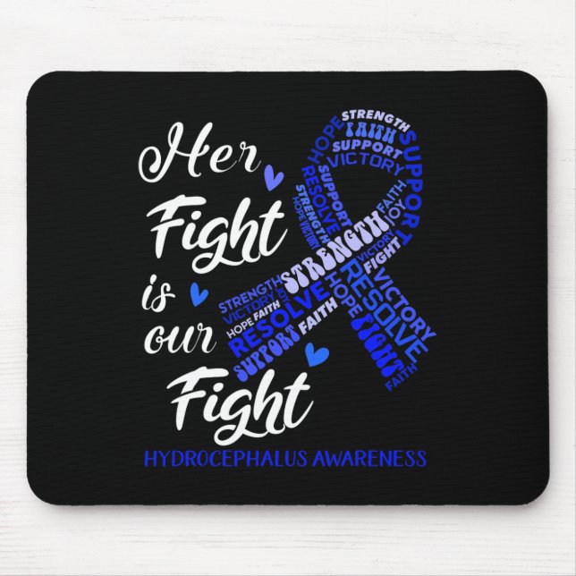 Vattentäkten om vattentäthet är vår kamp musmatta (Framsidan)