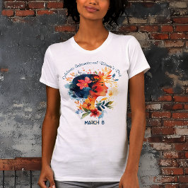 Vattentärsdag för att fira kvinnodagen i Internati T Shirt