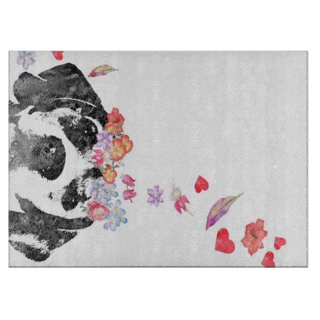 Vattentärsfärg Beagle Hund Utandningsblommor (Framsidan)