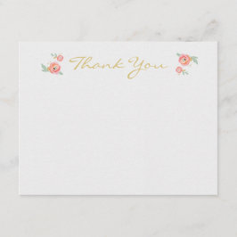 Vattentärsfärg Blanka tackkort Anteckningskort