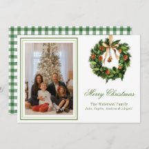 Vattentärsfärg Boho OrangeSlice God Julfoto för kr