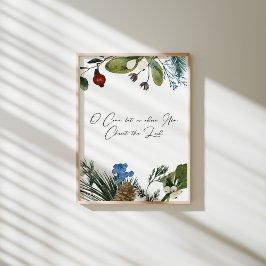 Vattentärsfärg eller kom, låt oss förakta honom poster