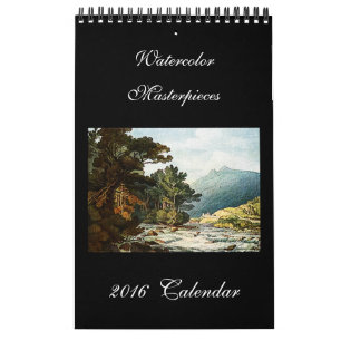 Vattentärsfärg Fin Art 2024 Vackerskalender 2024 Kalender