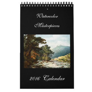 Vattentärsfärg Fin Art 2024 Vackerskalender 2024 Kalender