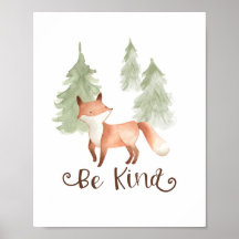 Vattentärsfärg Fox Woodland Friends BE Nursery