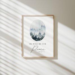 Vattentärsfärg han kommer att vara vår fredliga po poster