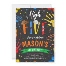 Vattentärsfärg, hög, fem födelsedag