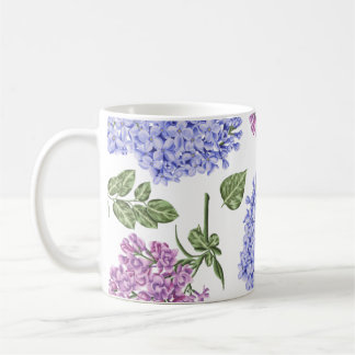 Vattentärsfärg Lilacs Lila Violett Kaffemugg