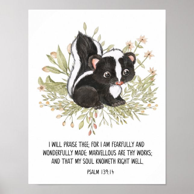 Vattentärsfärgad bibel, färglös och undermålig poster (Framsidan)