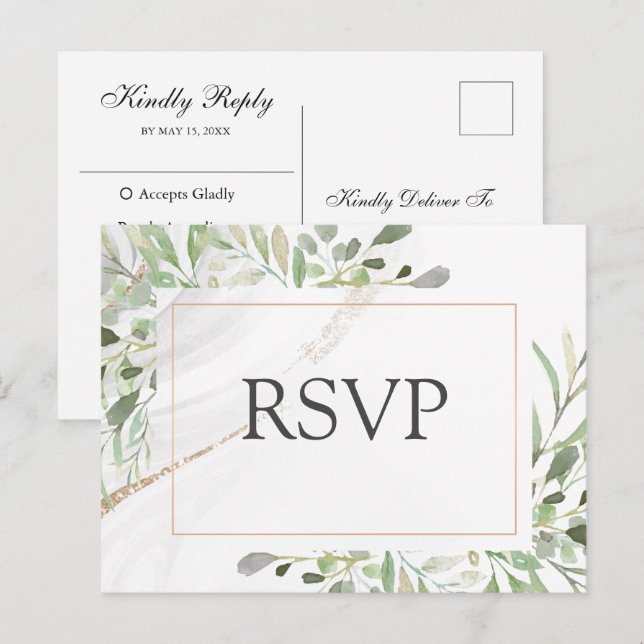 Vattentärsfärgat måltider, vykort för OSA (Fram/baksida)