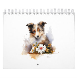 Vattentärsfärgsblomma i kvalster kalender