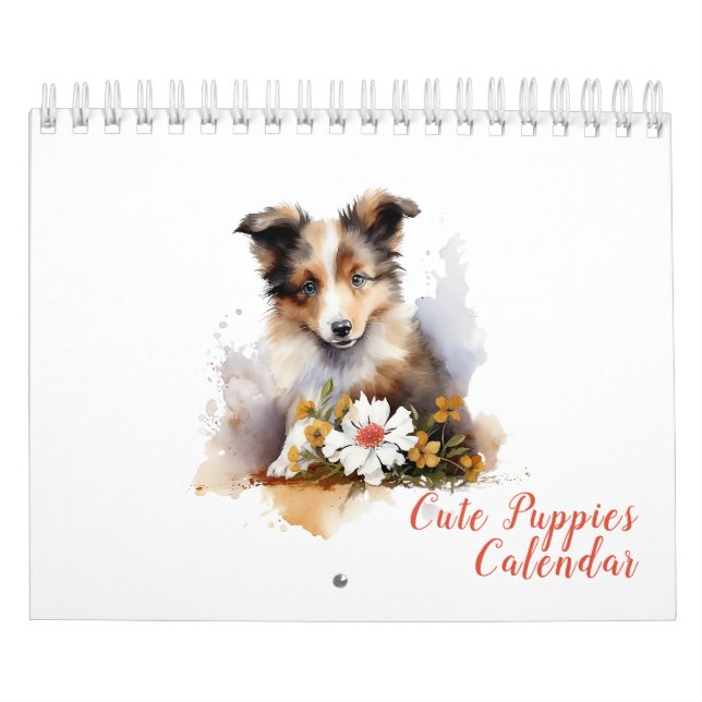 Vattentärsfärgsblomma i kvalster kalender (Omslag)