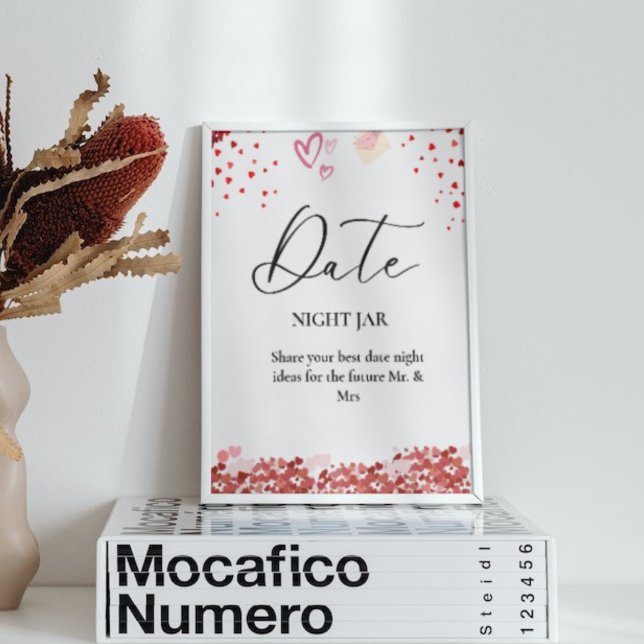 Vattentärsfärgvalentin Möhippa bröllop-tecken Poster (Skapare uppladdad)