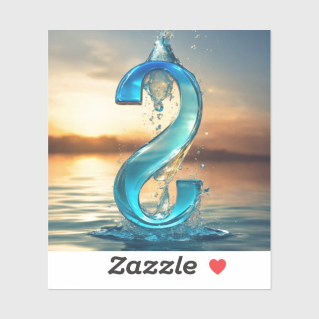 Vattentät dekal specialskuren vinyldekal (Ark)