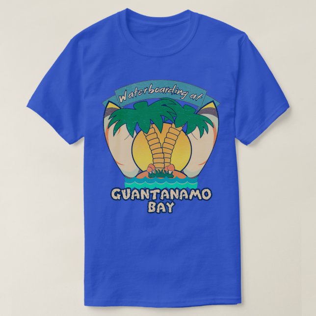 Vattentat i Guantanamo Bay 1 T Shirt (Design framsida)