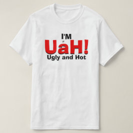 Vattentäthetskämt (ful och hett) t shirt