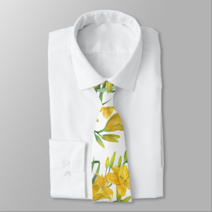 Vattentfärg Gult Dag Lilies Flower Paining Slips