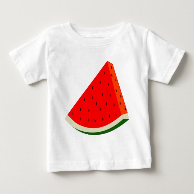 Vattentmelon Fruktskördesegment sommaren Tröja (Framsida)