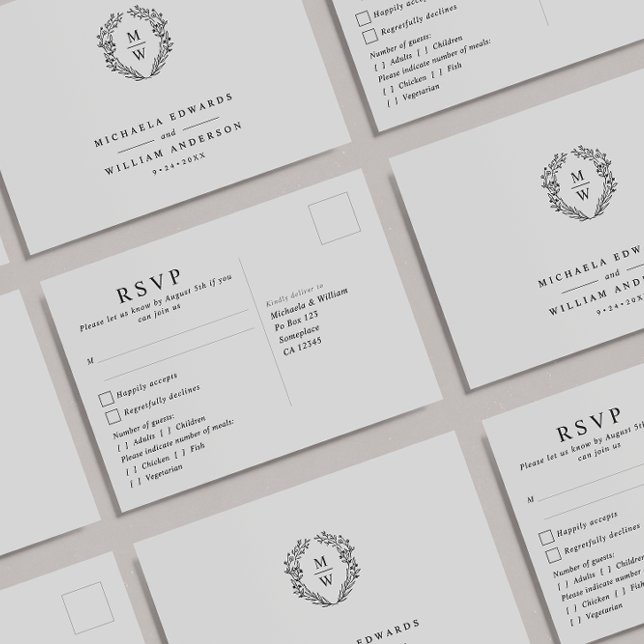 Vattentrfärg Eucalyptus Photo Bröllop OSA Postcard Vykort (Skapare uppladdad)