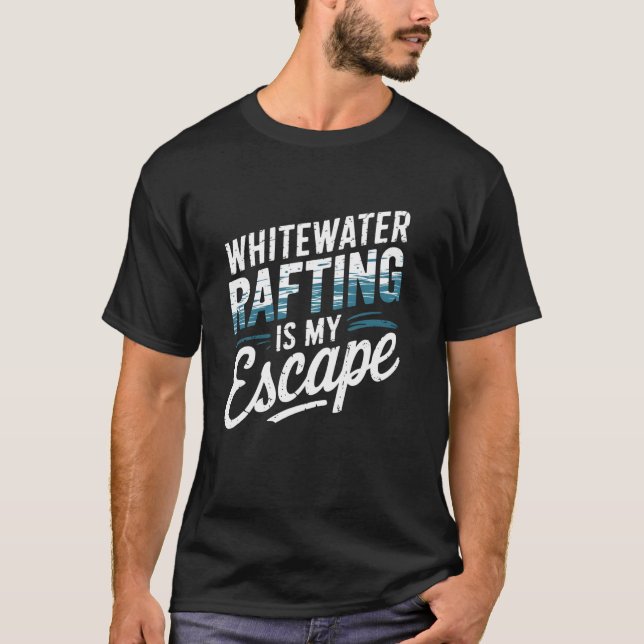 Vattentvättning är min frihet utanför dörren t shirt (Framsida)