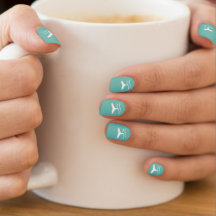 Vattenvalets Svan Ocean ThLED Minx Nail Art