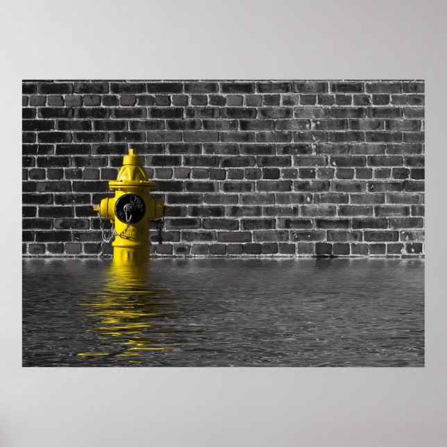 Vattenverk nr 1 poster (Framsidan)