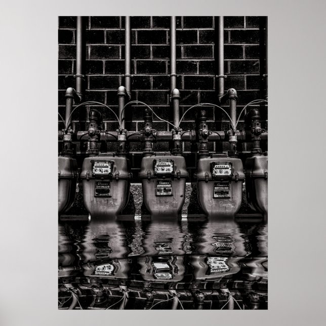Vattenverket nr 5 poster (Framsidan)