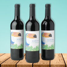 VATTERCOLOR TOUCAN BIRTHDAY