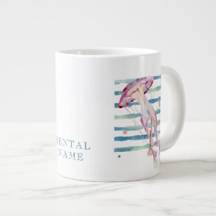 VATTERKOLOR JELLYFISH, VACATION RENTAL JUMBO MUGG