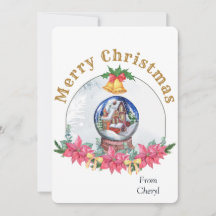 Vattfärg, Helgdag, julkort