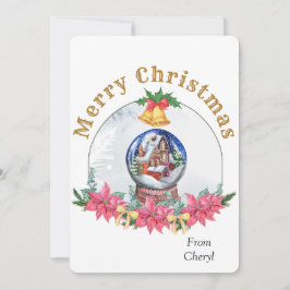 Vattfärg, Helgdag, julkort Spara Datumet