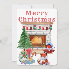 Vattfärg, Helgdag, julkort Spara Datumet