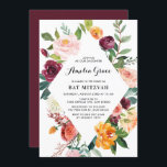 Vattfärg Höstblommor Diamond Ram Bat mitzvah Inbjudningar<br><div class="desc">Inbjudan familj och vänner med den här blommigten. Denna vidriga bat mitzvah inbjudan innehåller , orange och lila höstblommor, grön och polka dots mönster. Denna inbjudan till blommigt är perfekt för höst- eller höstevenemang. Texterna kan i alla händelser redigeras helt. Anpassa genom att lägga till information om namn, tid, datum,...</div>