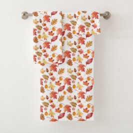 Vattfärg Hösten Höst löv Sömlösa Mönster