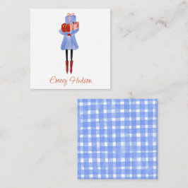 Vattfärg jul, Mode-gåshyttring Anteckningskort