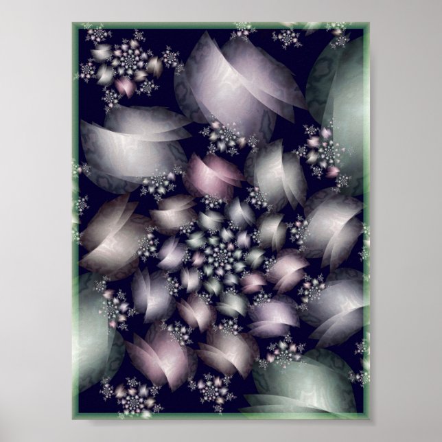 vattnad julia från silke rosett band poster (Framsidan)