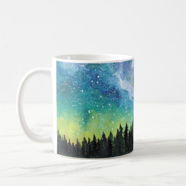 Vattnagnaturlandskap, Milky Way Kaffemugg (Vänster)