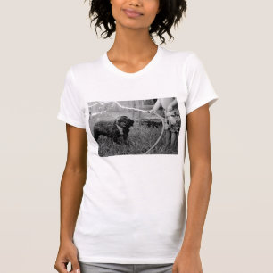 Vattnat med slang t shirt