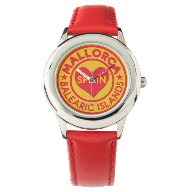 vattnen Mallorca Spanien Armbandsur (Framsida)