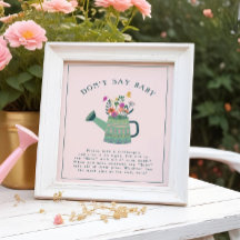 Vattnet Can Bloom säger inte babyvilt i Baby