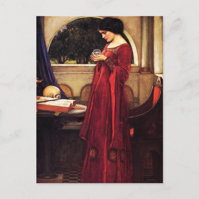 Vattnet Crystal Boll vykort (Framsida)