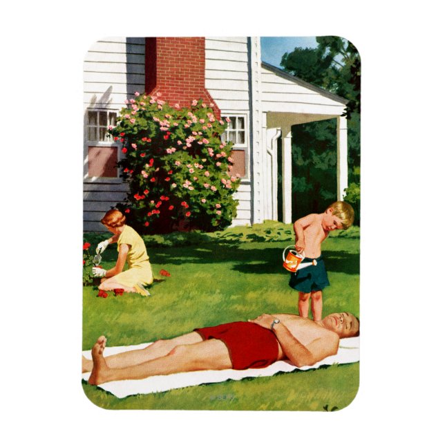 Vattnet Far Magnet (Vertikal)