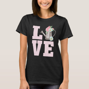 Vattnet för Blommigt kan Blomsterträdgård T Shirt