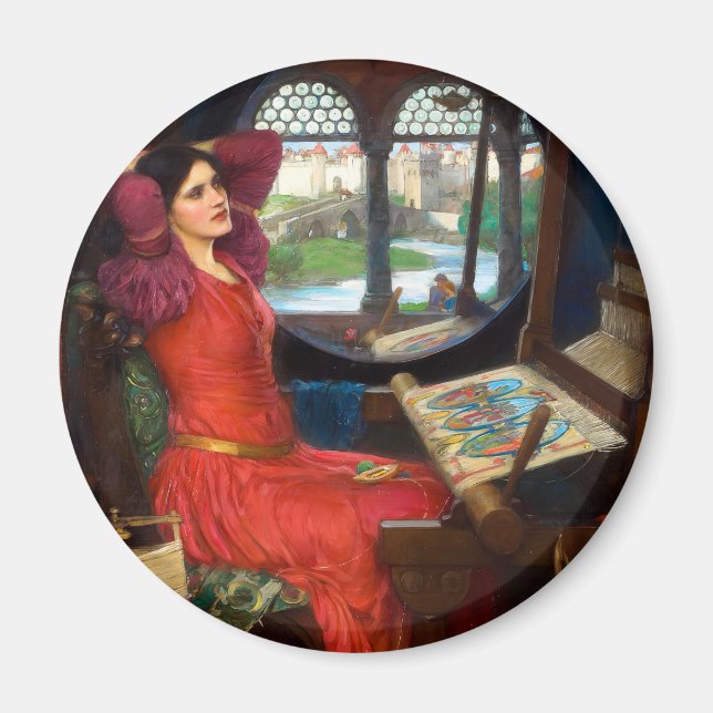 Vattnet jag är halvsjuk av skuggor magnet (Framsidan)