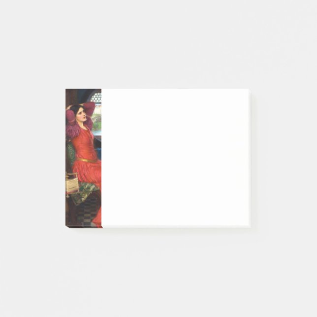 Vattnet jag är halvsjuk av skuggor post-it block (Framsida)