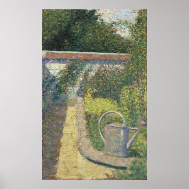 Vattnet kan Garden vid Le Raincy Poster (Framsidan)