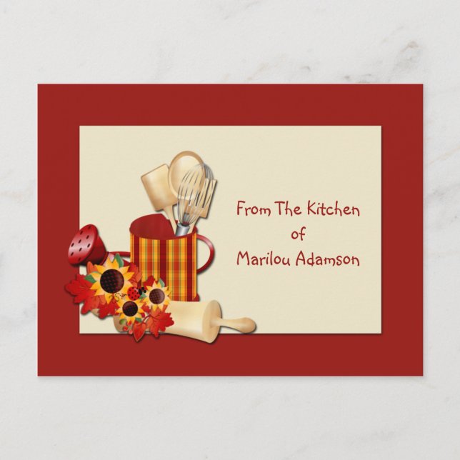 Vattnet kan kötsköksskåp vykort (Framsida)